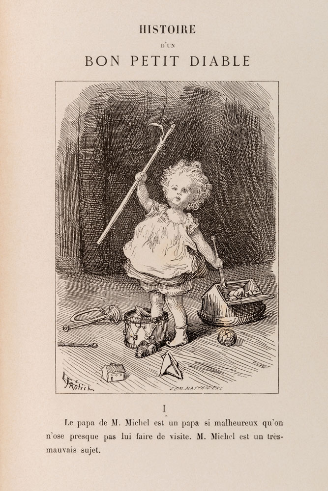 P.-J.スタール著／ロレンツ・フルリック絵 『かわいいだだっ子の物語』（初版は1868年）より