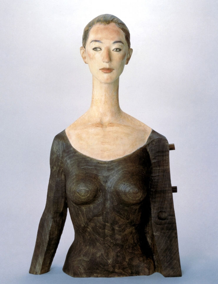 《点の中の距離》2003年 中原悌二郎記念旭川市彫刻美術館